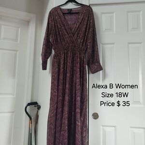Women's Purple Dress